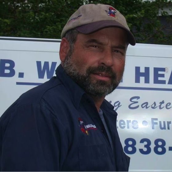 Barry Walsh, owner of B. Walsh Heating